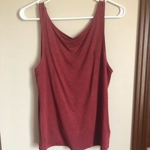 Zyia Maroon Swirl Tank